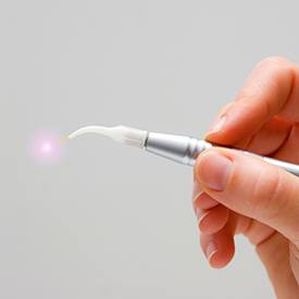 Laser dentistry hand tool